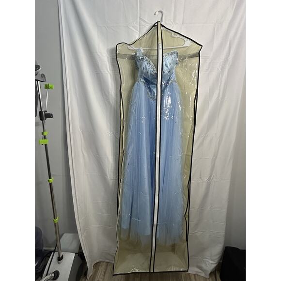 Garment Bag Suit Dress Cover Protector Storage Closet Organizer Beige - Picture 5 of 7